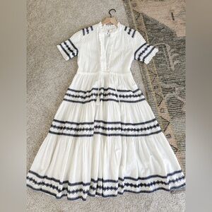 Ivy city co white SANTORINI dress size XS